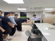 학생자치회와 교장, 교감 선... 미리보기